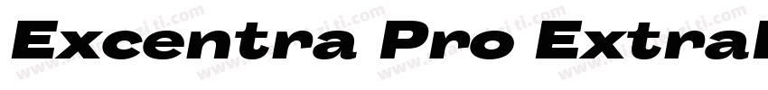 Excentra Pro ExtraBo字体转换